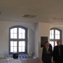 Landesbischof von Maltzahn beim Empfang von Vertretern des öffentlichen Lebens im Ratssaal in Friedland