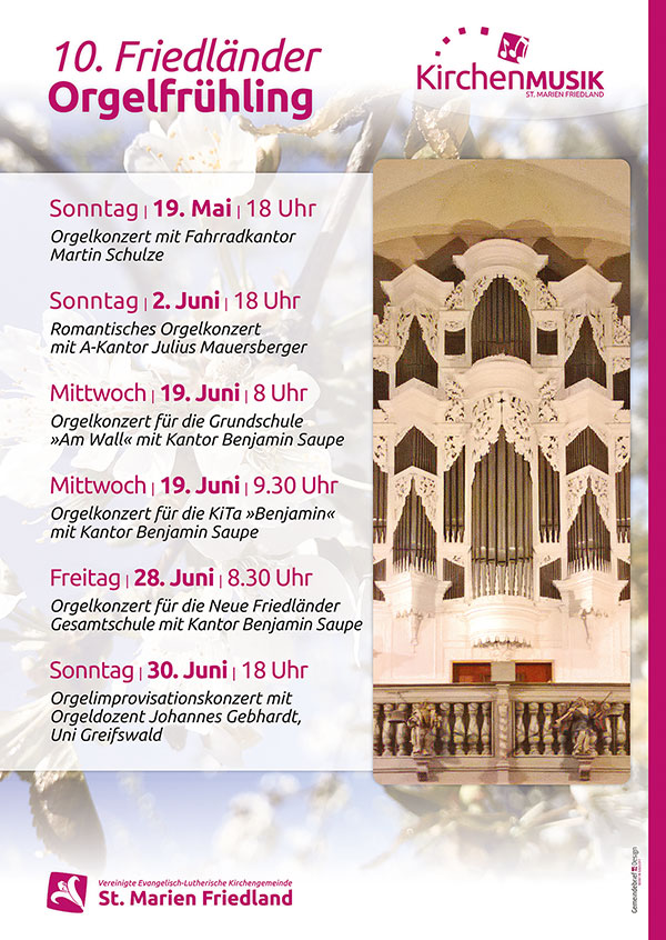 Orgelfrühling 2019